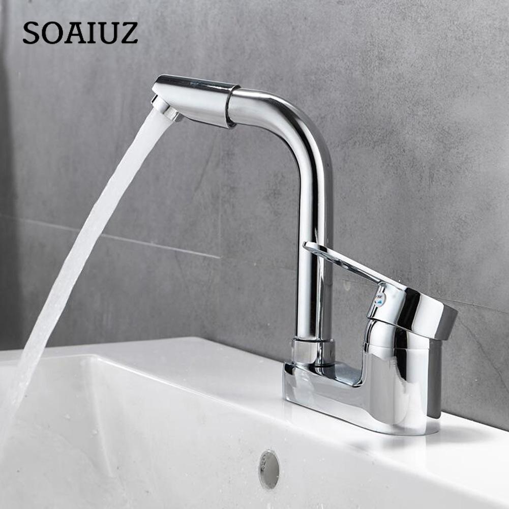 Rubinetto Lavabo Anticorrosione Antiruggine Doppio Foro Parti Vecchio Stile