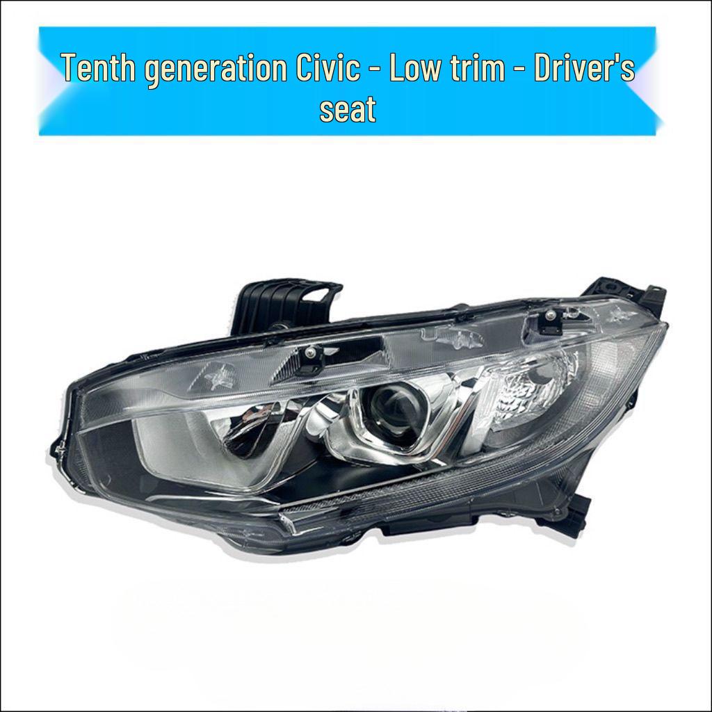 Fits 16-20 Honda Civic (10th Gen) LED Headlight Assembly.