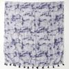 Spain Fashion Abstract Tie-Dyed Tassel Viscose Scarf Autumn Shawls And Wraps Beach Pashmina Stole Bufandas Muslim Sjaal 180*90Cm