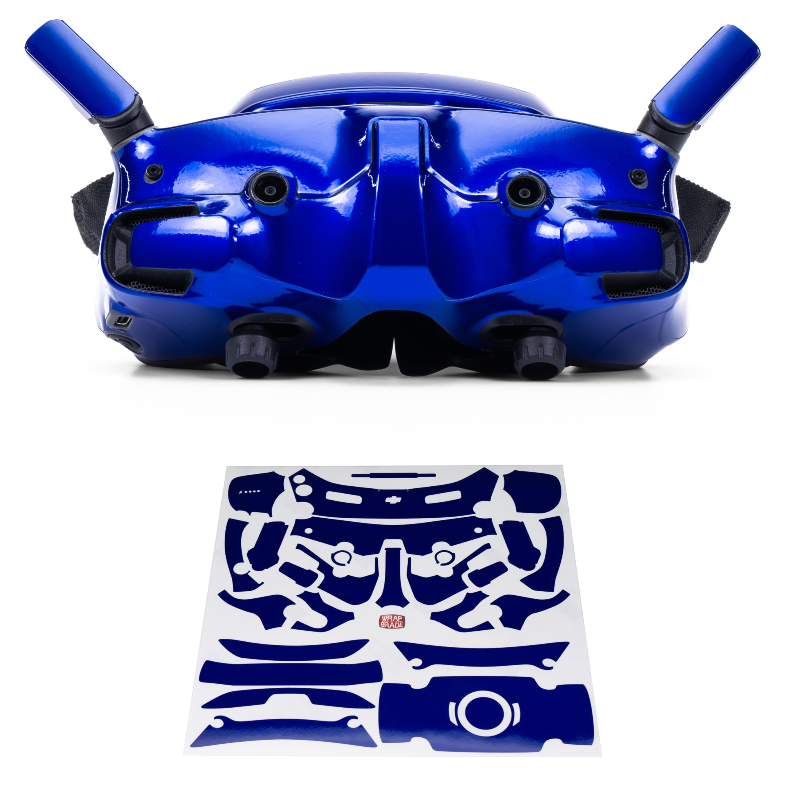 

WRAPGRADE Skin Seal Compatible with DJI Goggles3 (Stratosphere Blue)