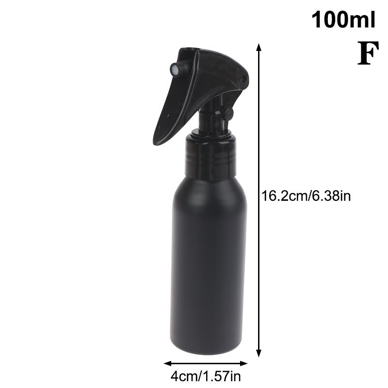 40Ml-250Ml Black Frosted Aluminum Bottle With Cap Perfume Lotion Cosmetic Toner Water Bottle Travel Protable Refillable Bottle