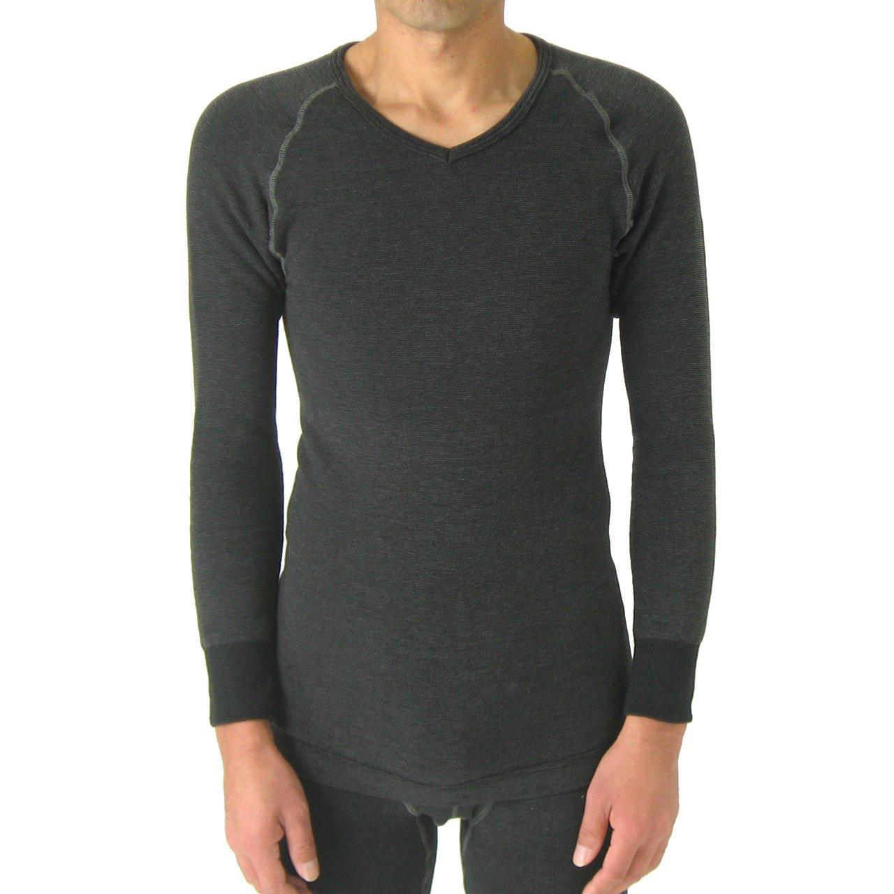 

Mochihada Mochijoy тонкая с длинным рукавом и слегка для холодной флисовой холодной экстра холодной теплой рубашки с V-образным вырезом, толстая, M-L, угольная, мужская, нижнее белье, мотоциклетная,