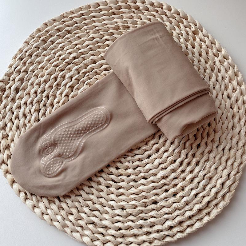 

Силиконовые колготки со стальной проволокой Anti-Hook для женщин: Утягивающие леггинсы для весны и осени с технологией Water-Light [Coffee color] Glue-on feet