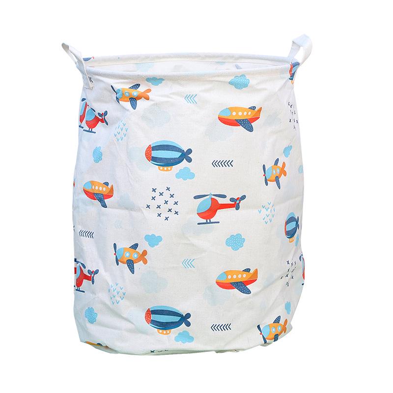 Large Fabric Foldable Storage Bag for Clothes, Quilts, and Toys