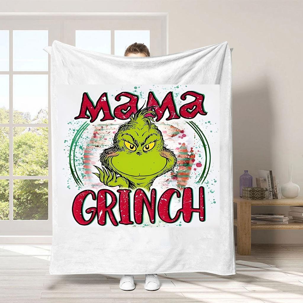 Weihnachtsdeckenbezug, weiche und bequeme Flanelldecke aus Plüschwolle