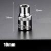 1pc 8-32mm Hex Socket Wrench Head Set 1/2 Short Long Socket Deep Nut Driver Sleeve Spanner End Ratchet Tool With Holder