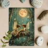Vintage Enchanted Forest Elves Metal Poster Wall Decor