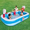 Piscine - BESTWAY - 254 x 168 x 102 cm - Teren de baschet - 2 baloane - Exterior