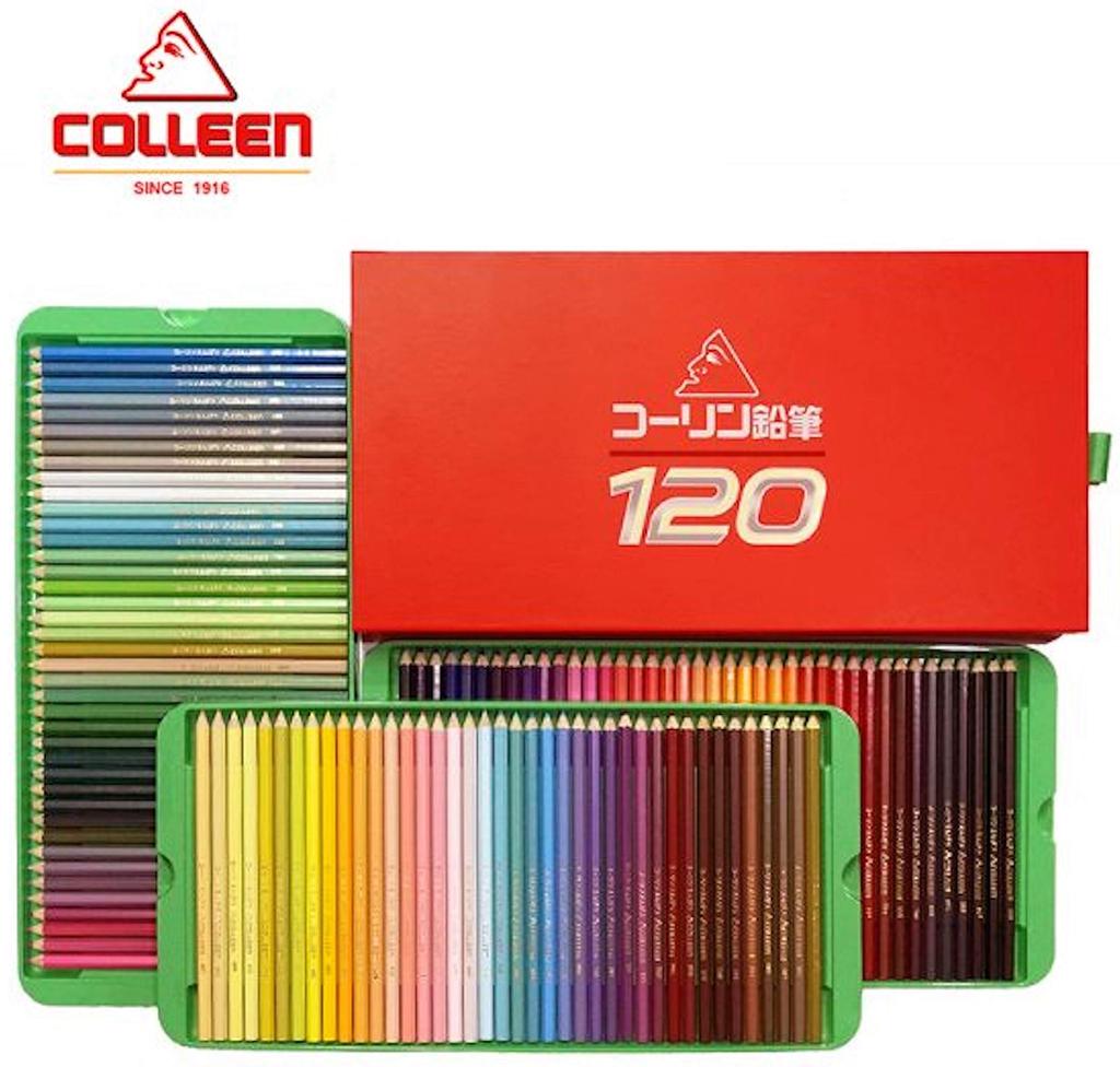 Colleen Hexagonal 120 Paper Pencils, Colors, Boxed, 775-120 [Used]