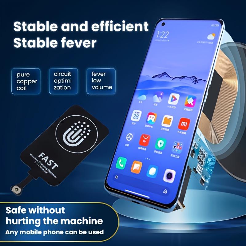 Récepteur de charge magnétique sans fil à double usage, charge rapide 5 V, 2 A/10 W, compatible avec la transmission du son Xiaomi