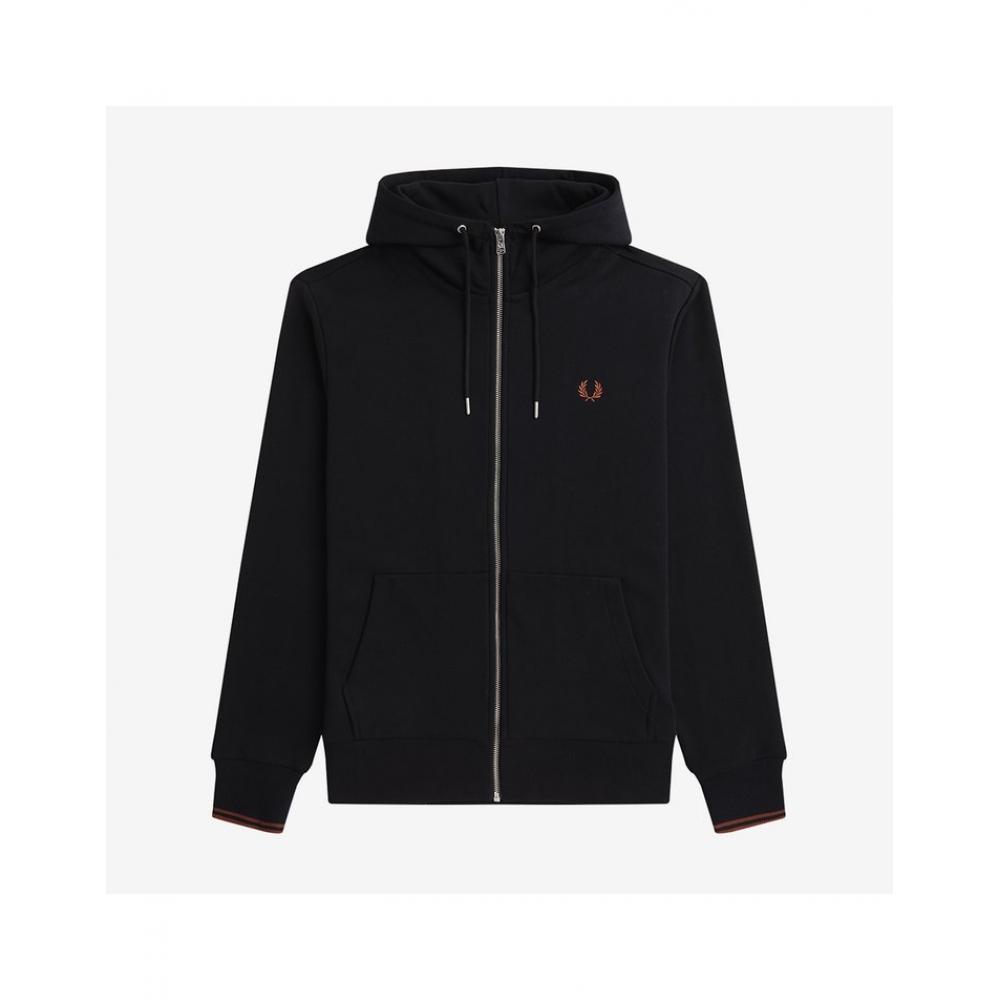 

Fred Perry Hooded Zip Through Sweatshirt Afpm2337536 S76 XL