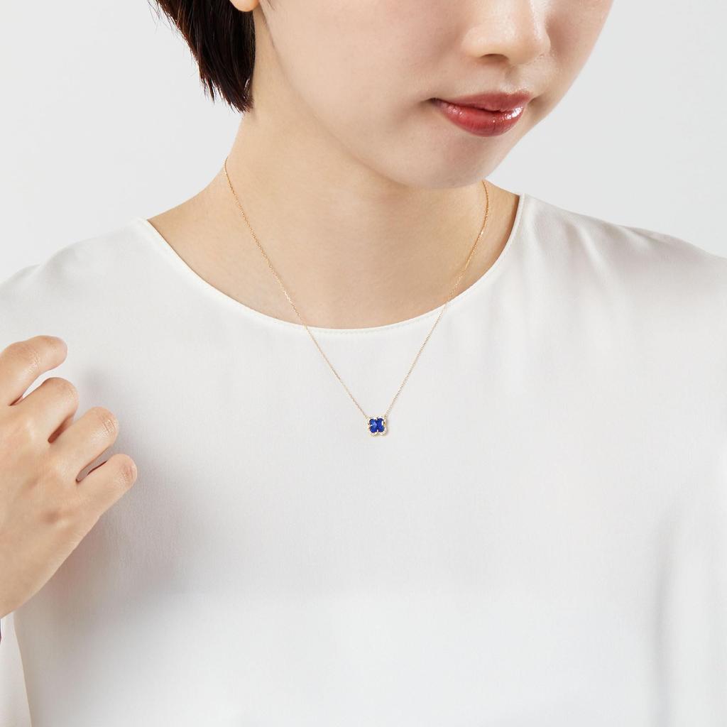 Necklace K18 Yellow Gold Lapis Lazuli AGVN599040LL [Vendome Aoyama] [Official]