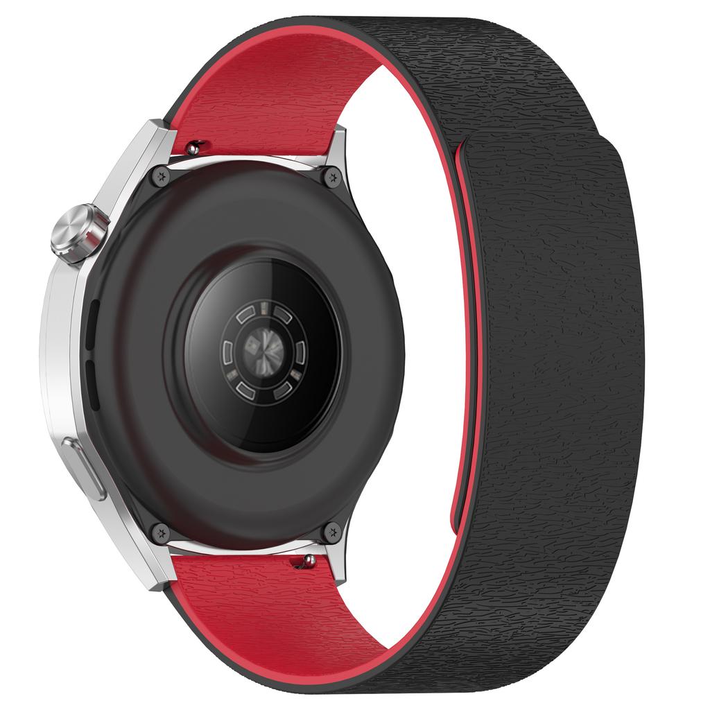 22mm Watch Band for Huawei Watch GT 5 46mm/Honor Watch GS 4/Samsung Gear S3 Classic Magnetic Silicone Strap