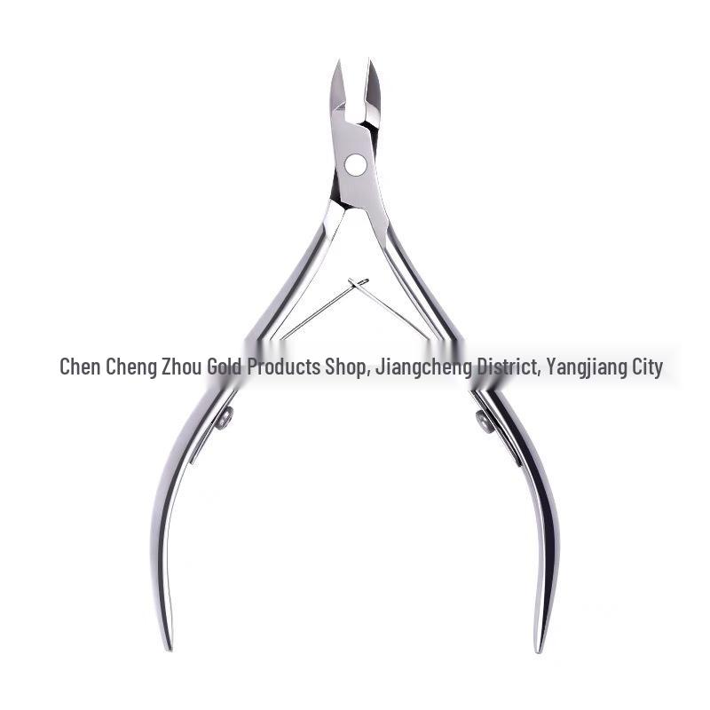 Gray Cross8717 Angled Nail Pliers, Clippers, and Cuticle Nippers for Ingrown or Hard Nails.