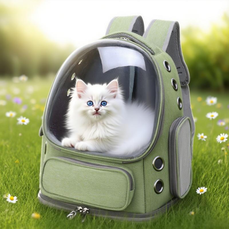 2025 Transparent Pet Carrier Backpack Breathable Cat and Small Dog Shoulder Bag Outdoor Travel Pet Supplies Cat Accessories