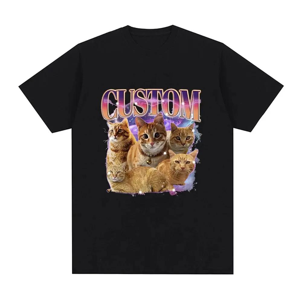 T-shirt Professionnel Mangeur de Chatte Drôle Amoureux des Chats T-shirt Mode Femme T-shirt Décontracté Grand Vêtements de Rue