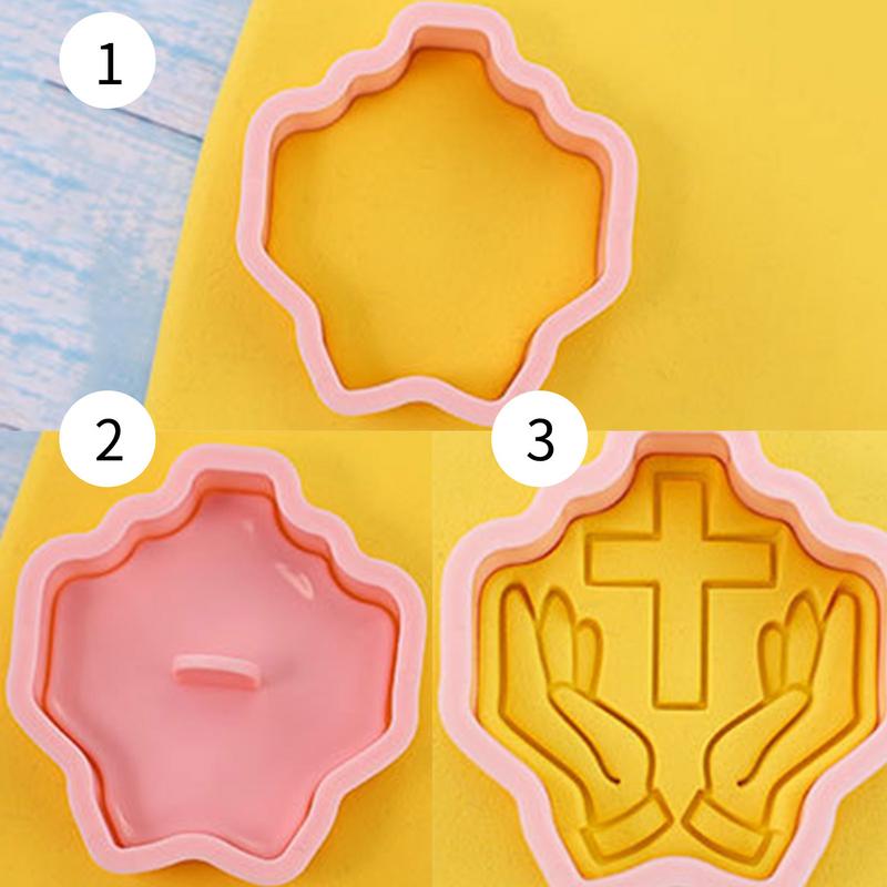 Heilige Kommunion Keksausstecher Set Religiöses Tauf-Keksform Set Von 8 Keksausstechern Erstkommunion Religiöse Taufe Heiliges PP