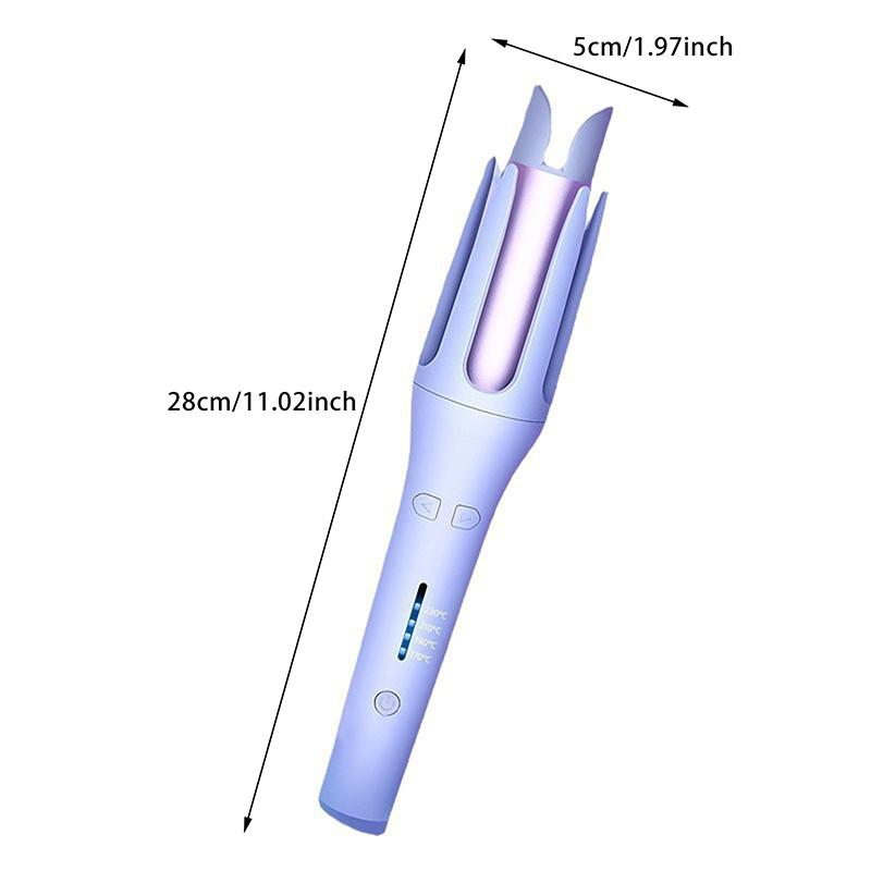 Automatischer Lockenstab 32mm Automatisch Drehender Keramik-Haarroller Professioneller Lockenstab Lockenstab Haarwellenstab Geschenk