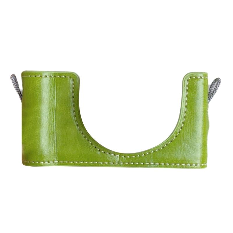 

PU Leather Half Camera Case For ZV1M2/ZV1F With Bottom Opening Easy Battery Access Convenient Protector