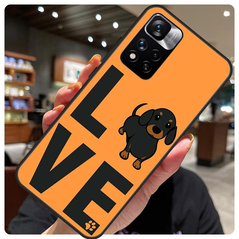 DACHSHUND Phone Case For Xiaomi Redmi Note 12 11 8 9 10 Pro 9S 10S 11S 12S Redmi 9 10 12 C 10A Cover