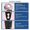 Multi-functional Beauty Device: Red/Blue Light Facial Cleanser and Eye Massager