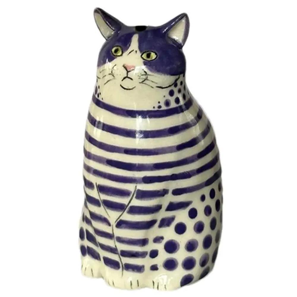 Creative Polka Dot Cat Vase Multicolor Hydroponic Flower Pot Tiny Animal Flower Vase  Home