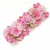Artificial Rose Flower Panel Shower Decoration Table Arrangement Wedding Wall Background Decor Arc Flower Row Party Supplies