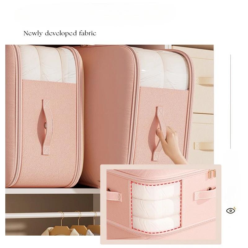 Quilt Compression Organizer Ultra Space Saving Self Clothes Blanket Storage Bags for Travel Home Storage Vacuum Travel Bags