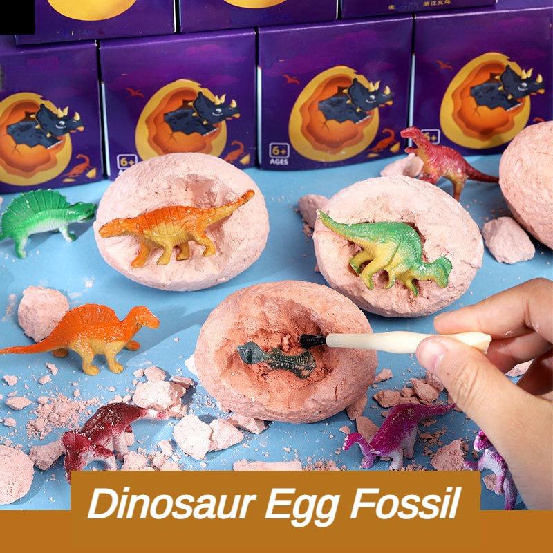 

Mud Dinosaur Egg Excavation Animals Toys Biology Scientific Educational Archaeological Tyrannosaurus Toy For Kids Birthday Gifts (As shown-33605)-