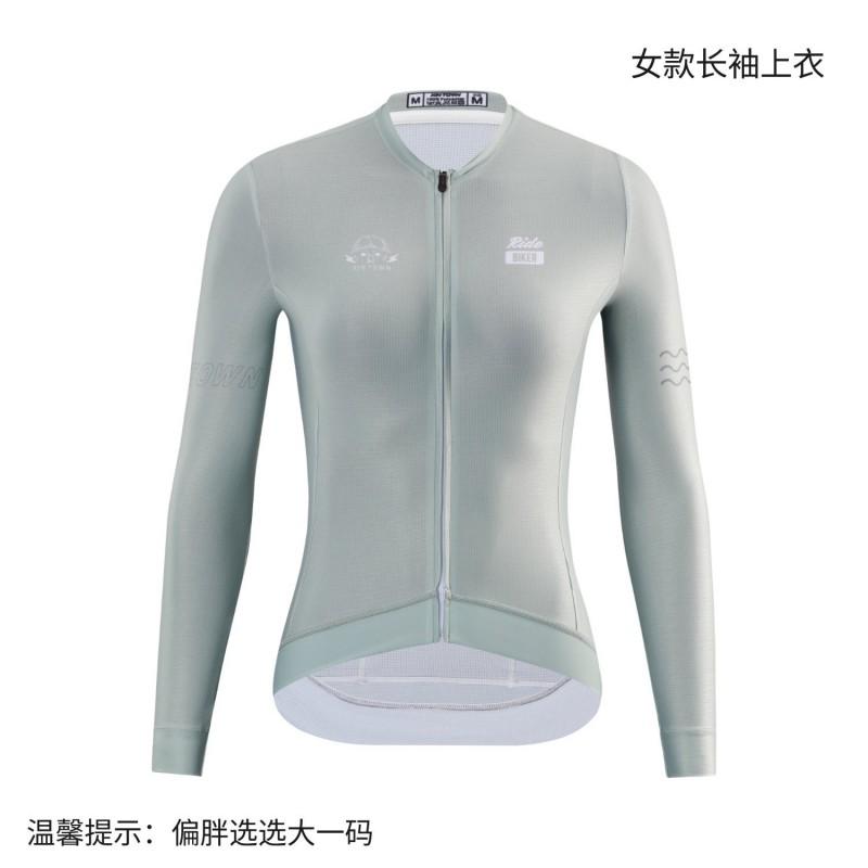 XINTOWN Cycling Jersey Long Sleeve Top Moisture Wicking Road Bike Clothing Men Women