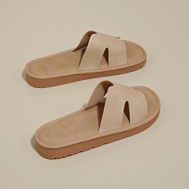 

CRLAYDK Плоские сандалии для женщин Слипоны Женские Повседневные с открытым носком Шлепанцы для улицы Нарядные Летние для ходьбы Пляжные тапочки 40