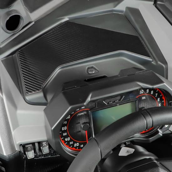 Carbon Fiber Dash trument Box Trim Strip Cover for Polaris RZR PRO XPUItimate