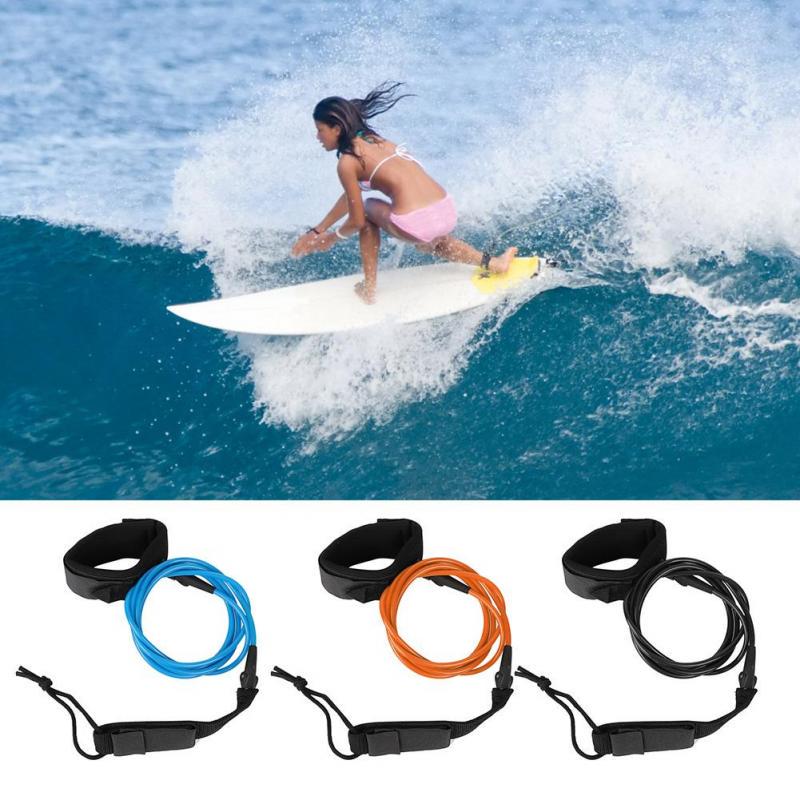 Stand Up Paddle Board Surfboards Leash Coiled Wrists String Surf Legs Foot Ropes