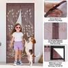 Portable Summer Mosquito-Proof Door Curtain Magnetic Screen Door Punch-Free Partition Door Curtain Mosquito-Proof