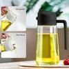 Oil Sprayer Bottle for Kitchen 2 In 1 Glass Oil Dispenser