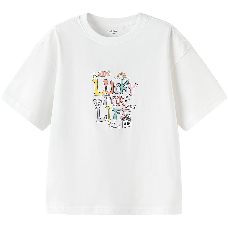 Girls Balabala BalaOne Summer Cartoon T-Shirt 110