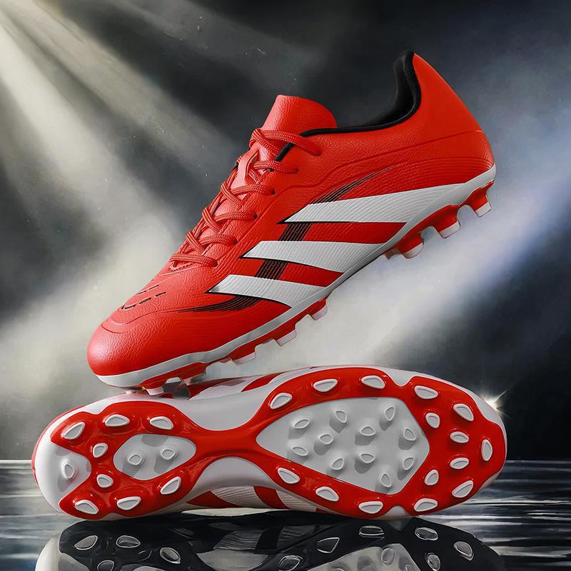 

Football shoes boys and girls tf broken nails artificial flat youth students campus leather foot training sports shoes 31