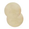 2pcs Drum Head Sheepskin Consistent Clear Sound for African Bongo Drum (12.2in)