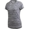 25/7 Primeknit Hd Round Neck Pullover Breathable Comfortable Short Sleeve T-Shirt Women T-Shirt Gray EK4570