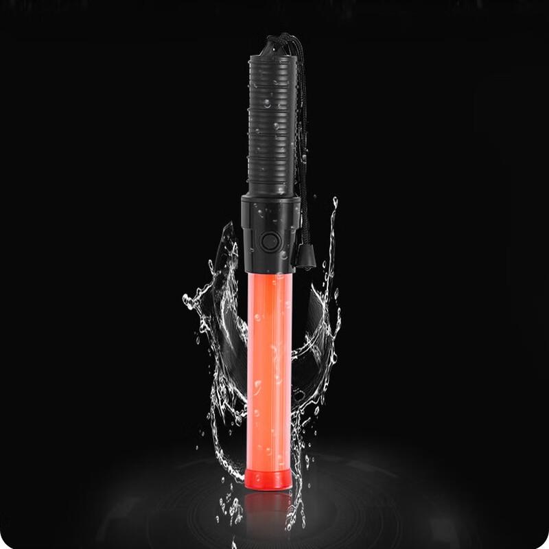 High-Brightness LED Flashing Signal Baton One Size