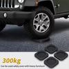 4Pcs Heightening Washing Machine Feet Pads Silent Dampers  for Washing Machine  Protect Floors