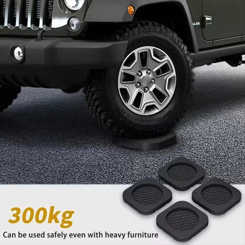 4Pcs Heightening Washing Machine Feet Pads Silent Dampers  for Washing Machine  Protect Floors