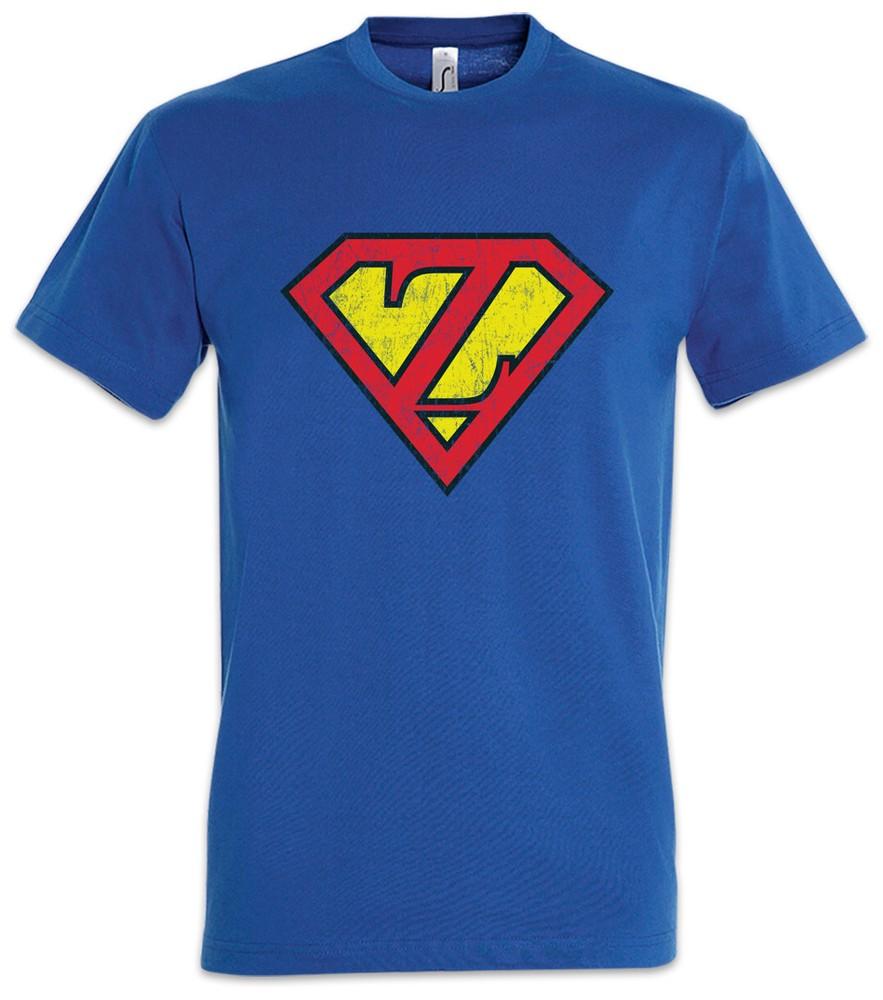 Super Z T-Shirt Letter Gift Birthday Mother's Day Fathers Day Fun Comic