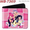 K-Pop Demon Hunters Pu Leather Two-fold Short Wallet and Practical
