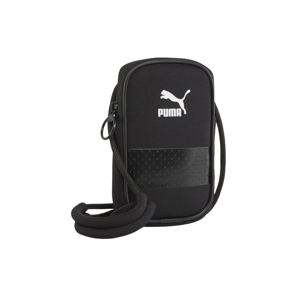 New PUMA Fabric Shoulder Bag Crossbody Bag Women's Black 090383-01