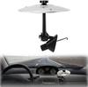 Car Crash Cymbal Air Vent, Mini Drum Cymbal For Music Lovers, Easy Clip-On Cymbal For All Types Of Vehicles (Gold)