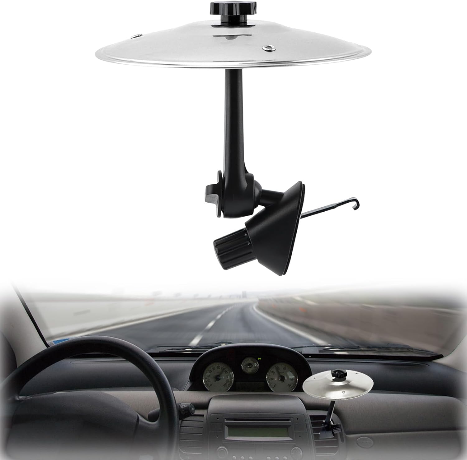 

Автомобильный крэш-тарелка-воздуховод, Мини-тарелка для барабанов для любителей музыки, Легко крепится зажимом, подходит для всех типов транспортных средств (Золото) серебряный