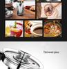 Korean Style Automatic Glass Kettle: Black & Flower Tea Maker, Multi-functional, Household.