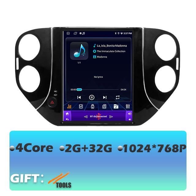 

IPS для Volkswagen Tiguan 1NF 2007 -2016 Android 14 автомобильный радиоприемник мультимедиа видеоплеер навигация головное устройство стерео 2Din аудио