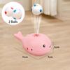 Electric Floating Ball Cat Toy - Whale - Shaped, USB - Powered, Dual - Function Fan, Portable & 3C Certified Pet Toy